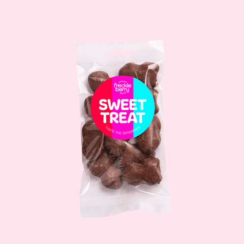 Chocolate Coated Raspberry Frogs - Sweet Treat - Goody Bags