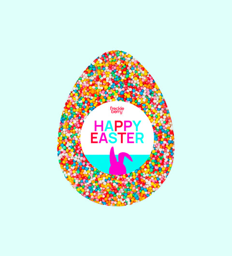 Easter Freckle Egg - Happy Easter - Bunny Ears