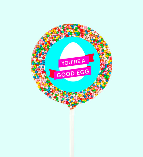 Easter Round Freckle Pop - You're a Good Egg