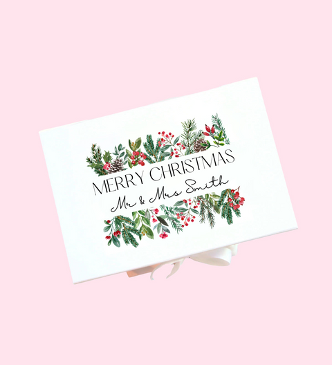 Personalised Luxury 'Christmas Favourites' Chocolate Hamper