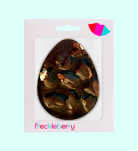 Mint Slice Dark Chocolate Egg - with Box