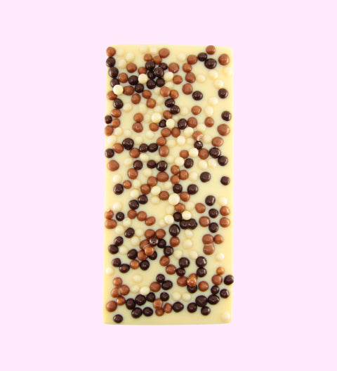 Triple Choc Crunch Block - White Chocolate