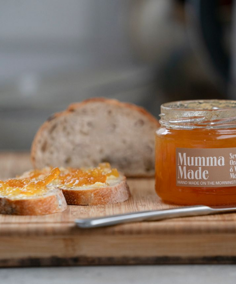 Gourmet whisky marmalade with citrus peel