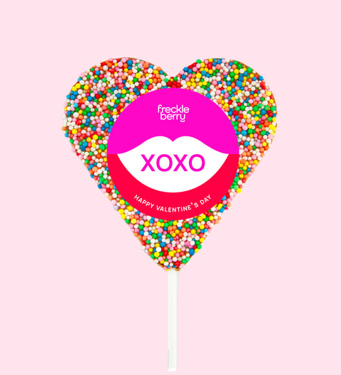 Valentines - Heart Freckle Pop - Multi Freckle - XOXO