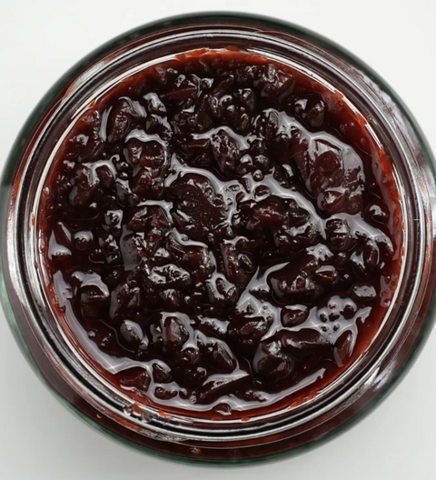 Delicious beetroot relish perfect with meat and cheeses