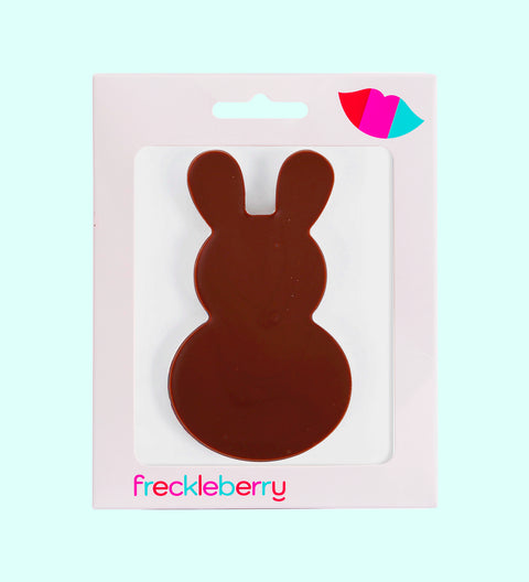dark chocolate easter bunnies