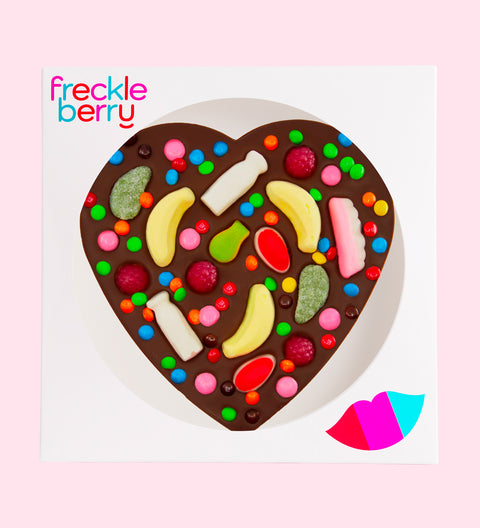 Giant Lolly Pizza Heart I Freckleberry