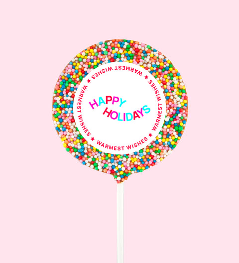 Multi Round Freckle Pop - Merry Christmas