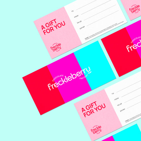Online gift voucher at freckleberry