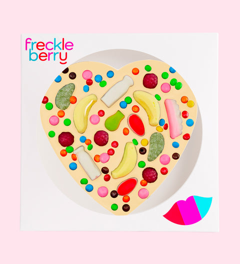 Giant Lolly Pizza Heart I Freckleberry