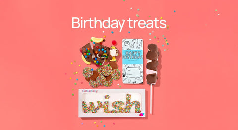 Celebrate Every Birthday with Freckleberry's Personalised Chocolate Gifts & Party Favours