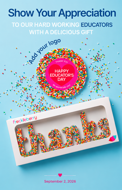 Educators Day Gifts | Belgian Chocolate & Gift Ideas | Freckleberry