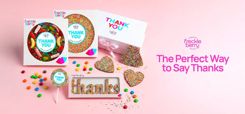Personalised Thank You Gifts Australia | Chocolate & Gourmet Gifts | Freckleberry Chocolates