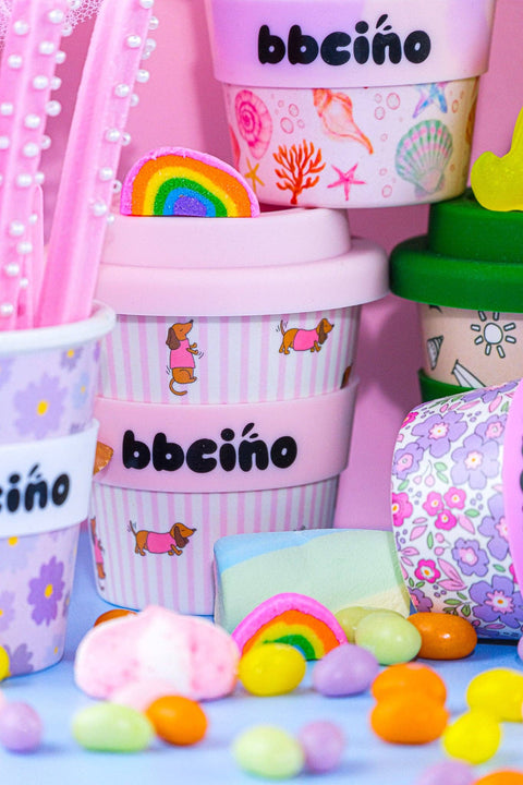 Dash in Pink Babycino Cup - 120ml