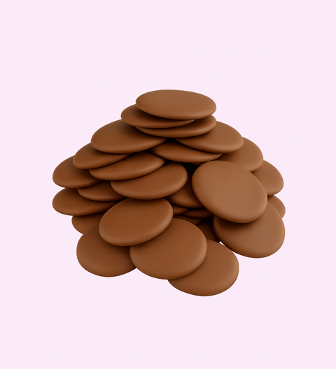 100% Belgian Milk Chocolate Pastilles
