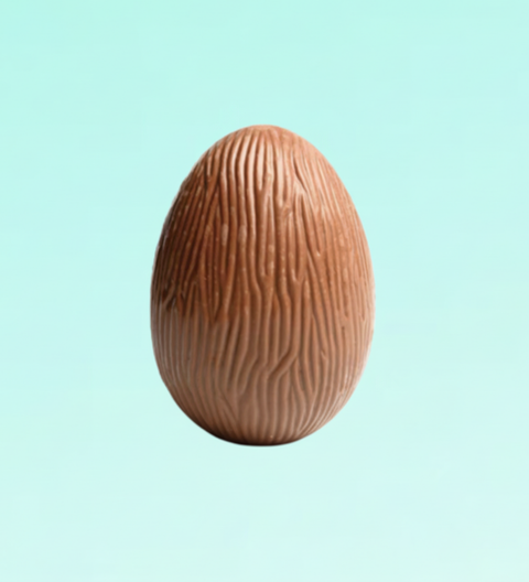 Milk Easter Egg. Perfect for Easter celebrations