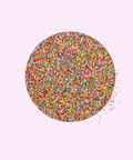 Creamy Belgian milk chocolate with colourful sprinkles/freckles, perfect for gifting in any special occasion. 