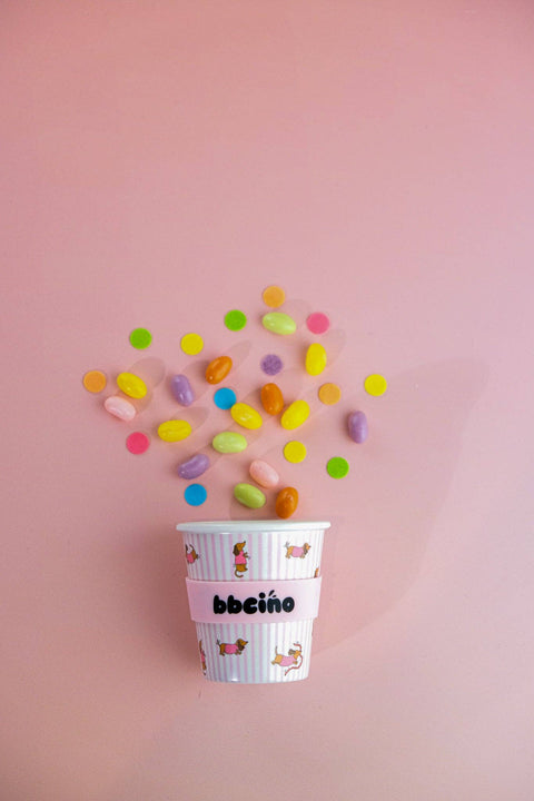 Dash in Pink Babycino Cup - 120ml