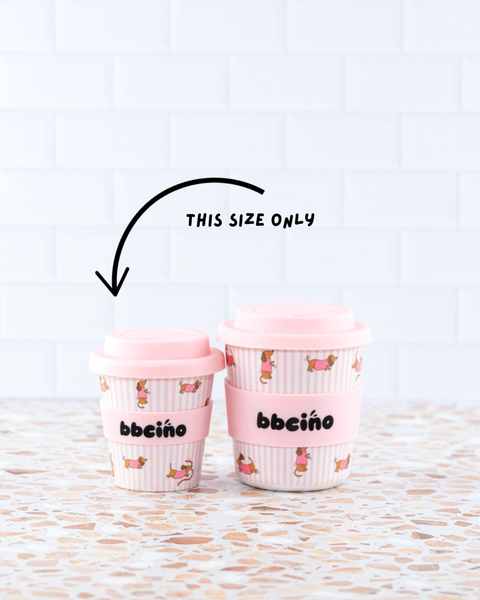 Dash in Pink Babycino Cup - 120ml