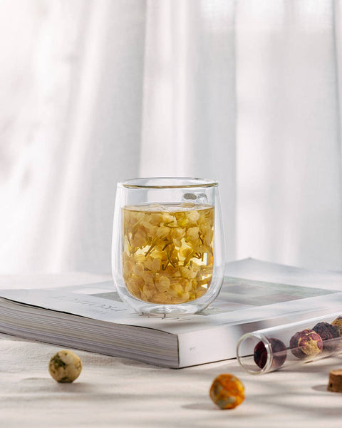 Blooming Tea Balls in Glass Tube