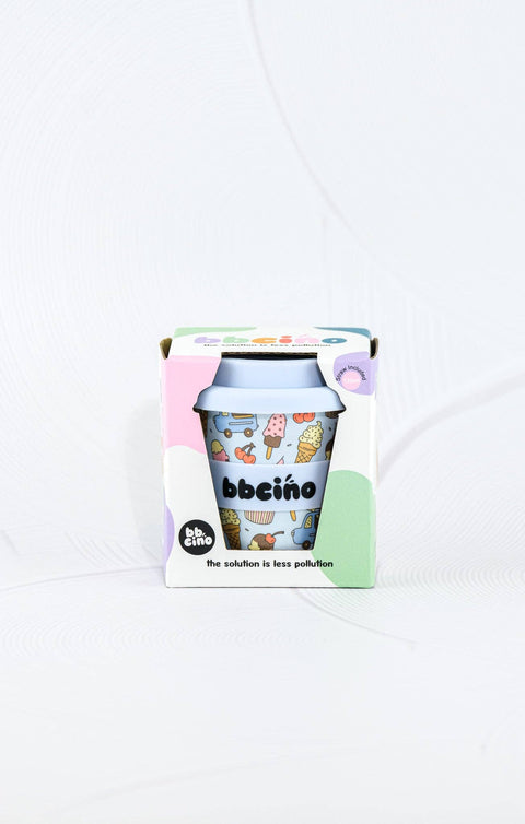 Scoops in Blue Babycino Cup - 120ml