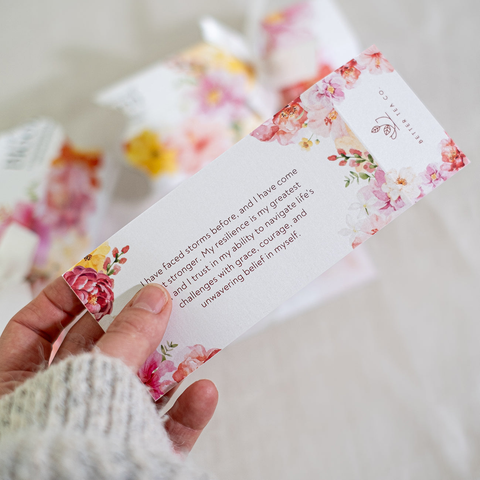 Blooming Tea Bonbons: Bright florals