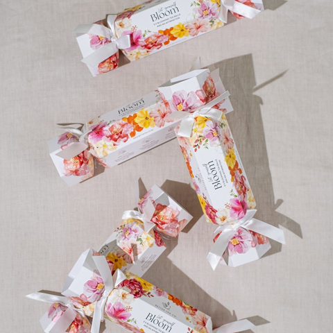 Blooming Tea Bonbons: Bright florals