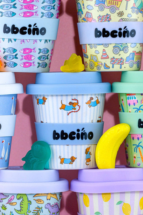 Dash in Blue Babycino Cup - 120ml