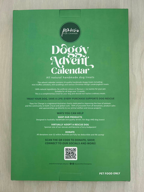 Doggy Advent Calendar – 24 Handmade Australian Dog Treats