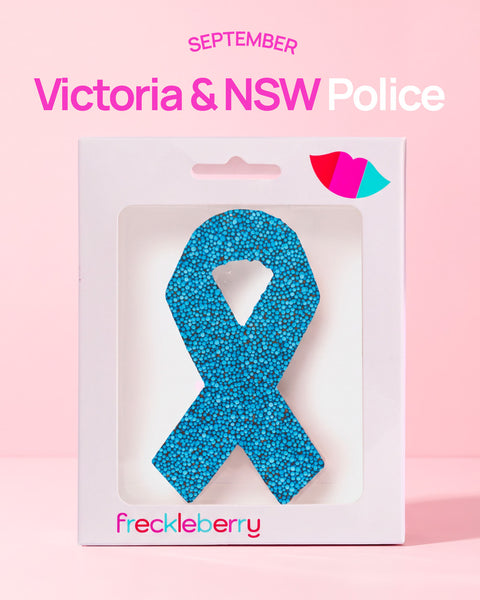 Victoria & NSW Police Ribbon Day - Blue Ribbon