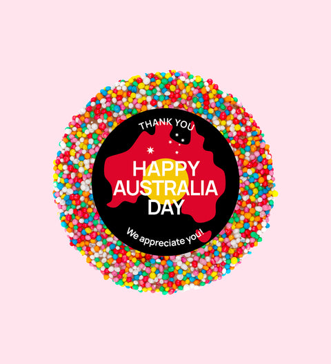 Australia Day - 40g Freckle - Multi - Red and Black sticker