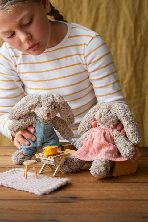 A cheeky little plush with a love for mischief and honey-filled adventures. A soft, cuddly companion perfect for babies, kids, and joyful gifting.