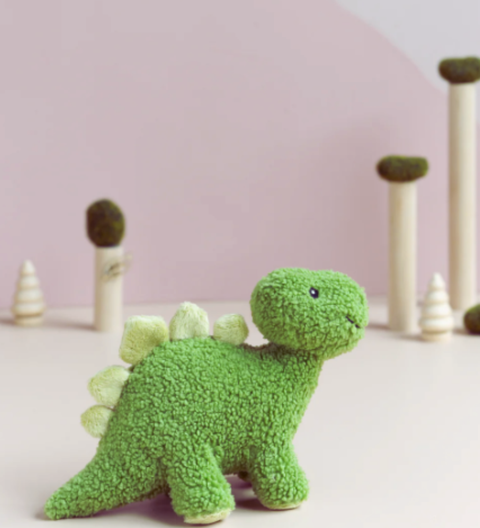 Meet Baby Sadie the Dino — a gorgeously soft plush dinosaur with a gentle personality. Perfect for cuddles, imaginative play and gifting.