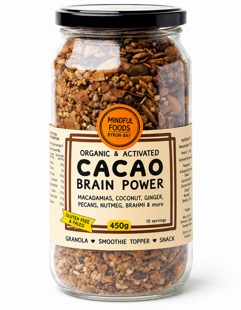Health, organic, activated, brain power, mindful, topper, breakfast