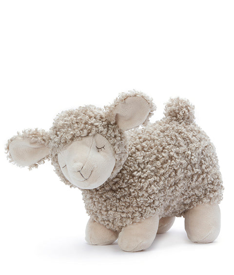 A soft plush sheep toy full of charm and bedtime comfort. Perfect for babies, kids, and anyone who loves cosy cuddles.
