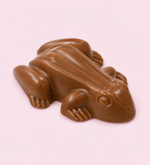 Milk chocolate frog Belgian chocolate