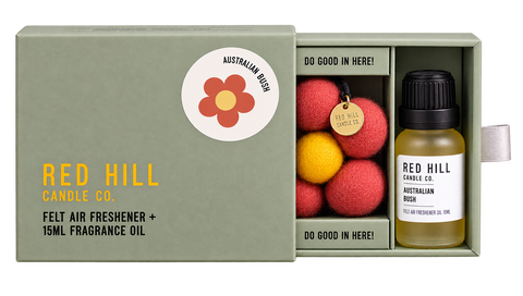 Felt Air Freshener + 15ML Fragrance Oil | Red Hill Candle Co.