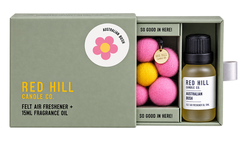 Felt Air Freshener + 15ML Fragrance Oil | Red Hill Candle Co.