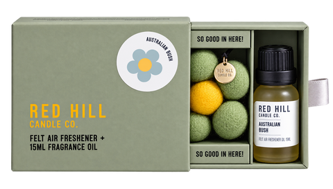 Felt Air Freshener + 15ML Fragrance Oil | Red Hill Candle Co.