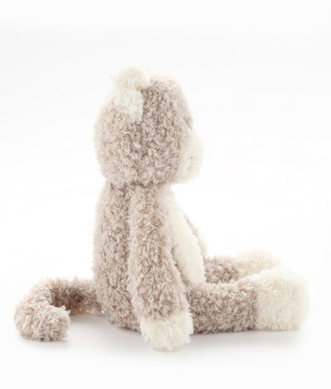 A soft plush cat toy with a playful spirit and cosy charm. Perfect for babies, kids, and comforting cuddles.