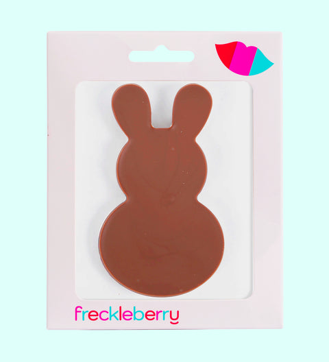 Premium Belgian chocolate bunny – a delicious and festive treat perfect for Easter gifting or indulging.