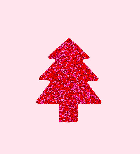 Christmas - Pink & Red Freckle Tree