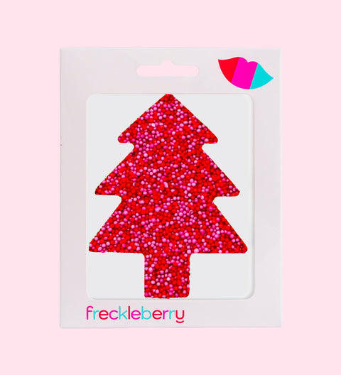 Premium Belgian chocolate (available in 3 variants - dark, milk or white) topped with red & pink sprinkles – perfect for gifting or sharing.