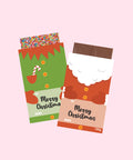 Christmas Assorted Chocolate Blocks - Character Sleeves - Merry Christmas