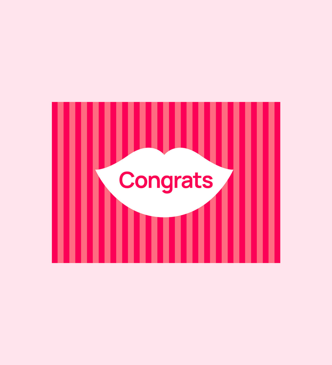 Congrats Personalised Message Card | Custom Note for Gifts ...