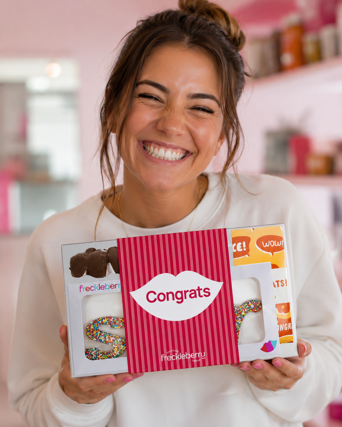 Congratulations chocolates for everyone to celebrate great moments
