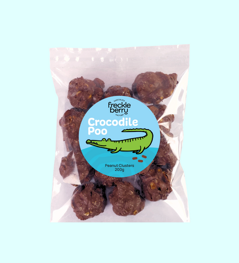 Crocodile Poo Chocolate - Peanut Clusters
