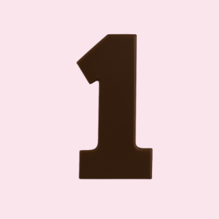 Dark Chocolate Number 1 Freckleberry