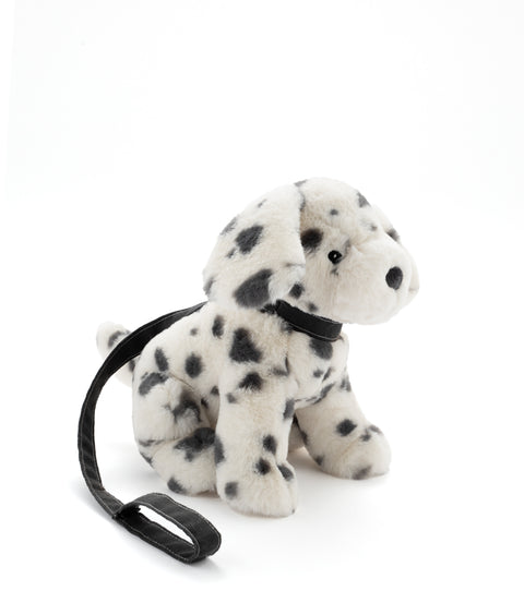Soft plush dalmatian toy with lovable spots and a playful spirit. Perfect for cuddles, gifts, and dog enthusiasts.