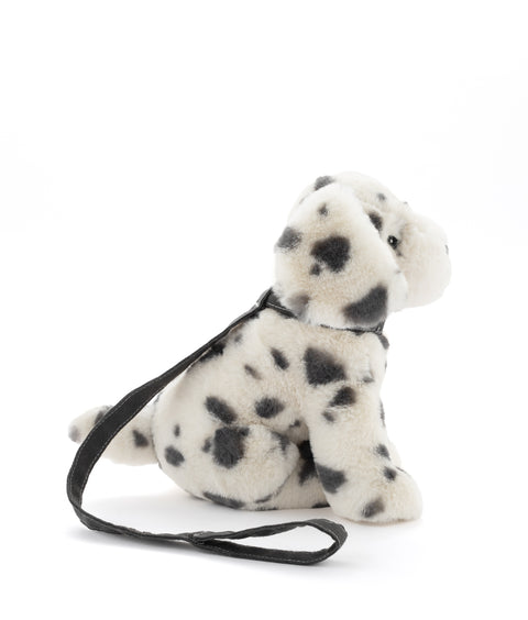 Soft plush dalmatian toy with lovable spots and a playful spirit. Perfect for cuddles, gifts, and dog enthusiasts.